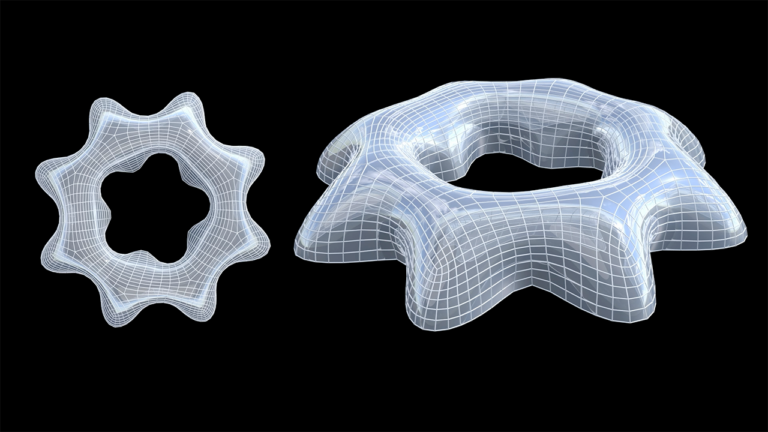 Houdini 22のQuad Remeshによるリメッシュ結果