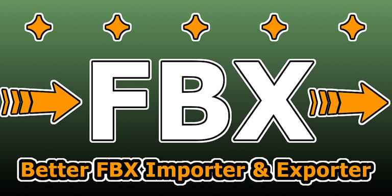 Better FBX Importer / Exporter
