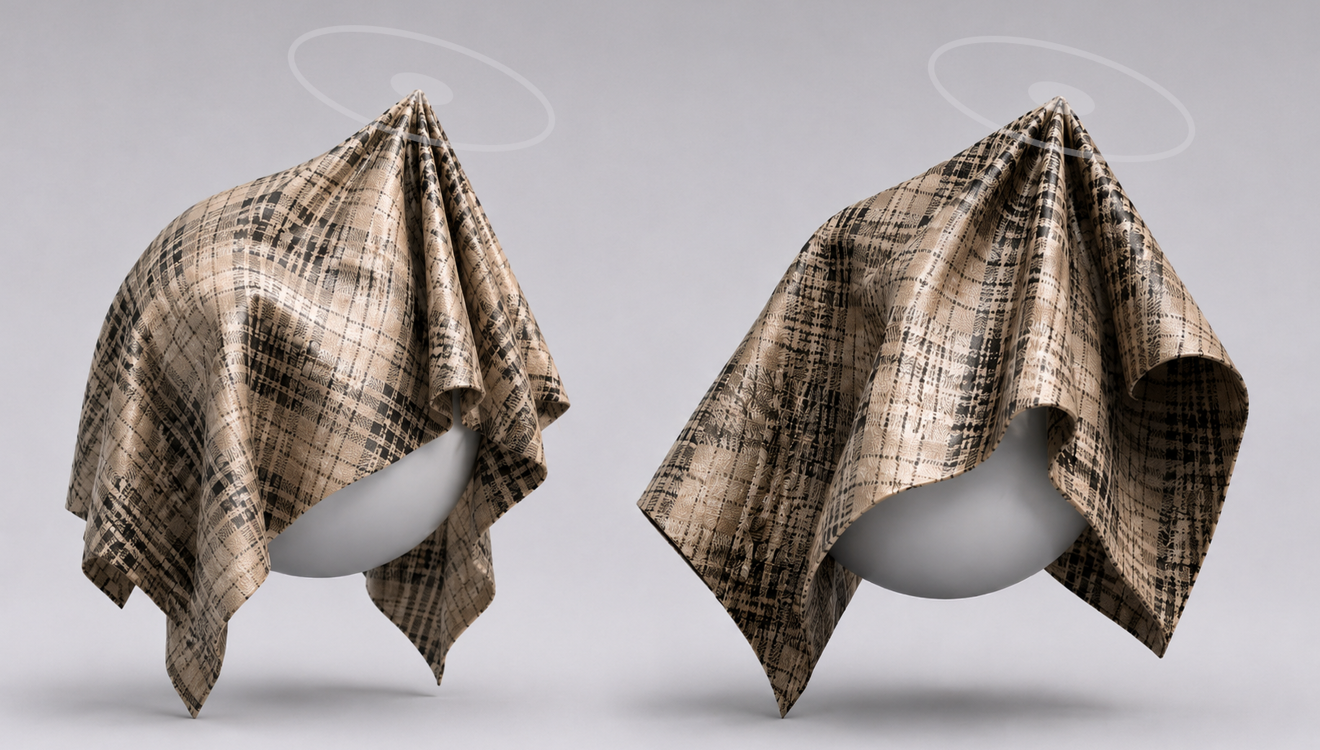 ピンチ操作中の一時的な上書き（画像: Marvelous Designer）