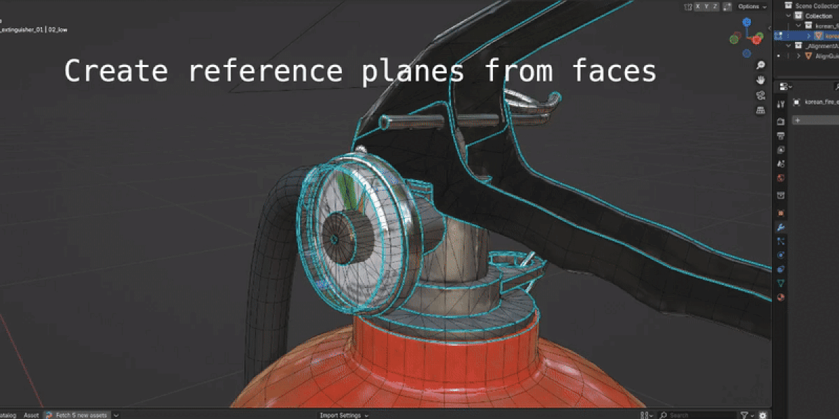 面から参照平面を作成（Create reference planes from faces）